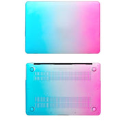 MacBookケース カバー Pro Air Retina 11 12 13 15 16インチ 保護 耐摩耗 丈夫 半透明 透け感 グラデーション おしゃれ マックブックケース