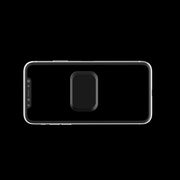 車用スマホホルダー カー用品 携帯ホルダー スマホスタンド マグネットタイプ 部品 コンパクト 交換用 取替え 修理用 ブラック