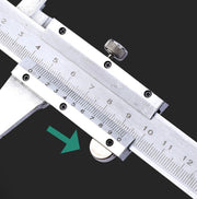 ノギス アナログ式 専用ケース付き 0-150mm 内径測定 内径 深さ 幅 段差 測定工具 DIY 機械加工 スケール スライダー 定規 ツール 測る 副尺