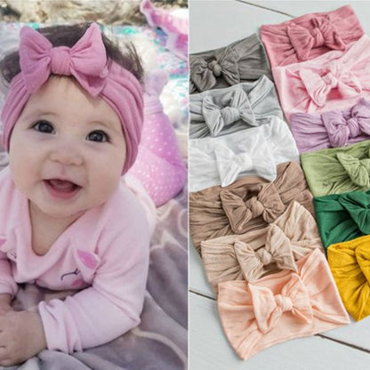 ヘアバンド 赤ちゃん リボン かわいい 無地 シンプル 商品画像2