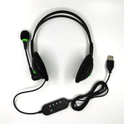 ヘッドセット USB接続 有線 マイク ヘッドフォン コントローラリモコン テレワーク 在宅 ゲーム 子供 キッズ Skype Zoom オンライン授業 パソコン PC 周辺機器 簡単 便利