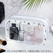 コスメポーチ メイクポーチ 化粧ポーチ 小物入れ 化粧品 ポーチ 収納 旅行 トラベル用品 透明 クリア かわいい おしゃれ