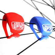 自転車用ライト サイクルライト LEDライト ヘッドライト 単品 1個 小型 ミニ 電池式 点滅 点灯 自転車 マウンテンバイク バイク キャンプ 釣り 登山 工事現場 レジャー ウォーキング ランニング ジョギング 夜間作業 コンパクト かわいい