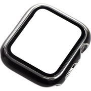 アップルウォッチ用カバー Apple Watch汎用型 保護ケース 保護カバー ソフトカバー 傷防止 汚れ防止 保護 シンプル クリア 透明 38mm 40mm 42m 44mm 46mm Series 1 2 3 4 5 6 SE 10 雑貨 カラバリ豊富 ライン入り 着脱簡単 黒 緑 ピンク 白 赤 青 銀色 金色