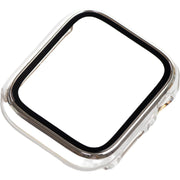 アップルウォッチ用カバー Apple Watch汎用型 保護ケース 保護カバー ソフトカバー 傷防止 汚れ防止 保護 シンプル クリア 透明 38mm 40mm 42m 44mm 46mm Series 1 2 3 4 5 6 SE 10 雑貨 カラバリ豊富 ライン入り 着脱簡単 黒 緑 ピンク 白 赤 青 銀色 金色