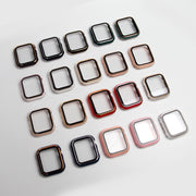 アップルウォッチ用カバー Apple Watch汎用型 保護ケース 保護カバー ソフトカバー 傷防止 汚れ防止 保護 シンプル クリア 透明 38mm 40mm 42m 44mm 46mm Series 1 2 3 4 5 6 SE 10 雑貨 カラバリ豊富 ライン入り 着脱簡単 黒 緑 ピンク 白 赤 青 銀色 金色