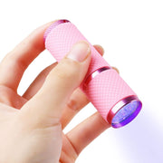 ジェルネイルライト ネイルライト ネイルグッズ ネイル用品 LEDライト コンパクト 持ち歩き ジェルネイル 硬化 ライト 電池式