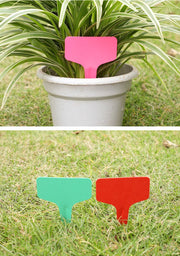 園芸用ラベル 同色10個セット ガーデニング用品 園芸用品 植物用タグ ネームプレート フラワーラベル ネームタグ ガーデン 家庭菜園 花壇 鉢植え 庭 花 野菜 ハーブ かわいい おしゃれ