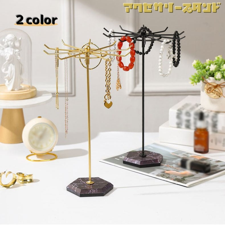 アクセサリースタンド アクセサリーホルダー アクセサリーケース 収納 吊り下げ型 ディスプレイ ネックレス ブレスレット リング