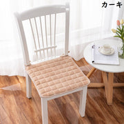 シートクッション フロアクッション チェアパッド 45／50cm角 厚手 角型 四角 スクエア 座布団 椅子用 ふわふわ インテリア