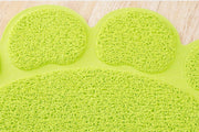 砂取りマット 猫 ネコ 30×40cm ペット用品 トイレマット 滑り止め 肉球 足跡 飛び散り防止 飛散防止 砂落とし 猫砂マット 猫砂キャッチャー 衛生的 便利 お手入れしやすい 使いやすい 可愛い キュート