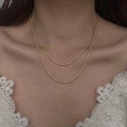 ネックレス アクセサリー レディース 女性用 チェーン 単品 一本 シルバーカラー ゴールドカラー かわいい おしゃれ シンプル ギフト 記念日 誕生日 プレゼント 贈り物 ファッション小物 金色 銀色