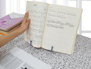 ブックスタンド 折り畳み ブックホルダー 書見台 読書スタンド 譜面台 折りたたみ 卓上 本立て タブレット スマホ 勉強 学生 机上 デスク 楽譜 ブックストッパー シンプル 便利