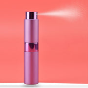 アトマイザー 香水 詰め替え容器 メイク用品 スプレー 8ミリリットル 8ml 回転式 旅行 携帯 便利 簡単 おしゃれ シンプル かわいい 可愛い 黒 ピンク 赤