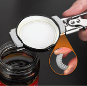 瓶オープナー ビンオープナー ボトルオープナー 栓抜き 調理器具 キッチン用品 キッチンツール 瓶 缶 蓋 フタ キャップ ふた開け シンプル 便利グッズ 滑り止め お年寄り お子様