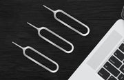 SIMピン 3本セット SIMカード 取り出し用 シムピン スマホ iPhone android iPad リリースピン イジェクトピン スロットル 取出し SIM抜き 携帯 スマートフォンアクセサリー