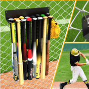 バットスタンド バットラック 野球ラック 野球ホルダー 野球フック 野球用 ソフトボール用 壁掛け 壁面 スポーツ トレーニング バット グローブ ボール 野球用品 野球備品 学校 部室 玄関
