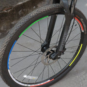 反射テープ 反射ステッカー 8枚セット 反射シール 自転車タイヤホイール用 バイク リムテープ 安全 リムステッカー 貼るだけ カスタマイズ 夜間走行 安全対策 交通事故対策 リフレクター ドレスアップ 通勤 通学