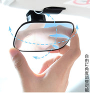ベビーミラー 後席ミラー 車内 カー用品 クリップ 車 運転 ルームミラー 子供 赤ちゃん 安全 角度調節 後部座席 確認 便利グッズ 事故防止