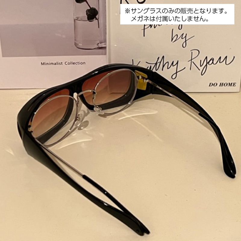 サングラス オーバーサングラス オーバーグラス メガネの上から メンズ レディース 商品画像3