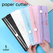 ペーパーカッター オフィス用品 仕事用 勉強 学生 学校 コンパクト 小型 小さい カラバリ豊富 耐久性 壊れにくい かわいい おしゃれ 定番 シンプル 無地
