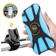 自転車用スマホホルダー スマホスタンド サイクリング ロードバイク マウンテンバイク 携帯 通勤 通学 ハンドル取り付け バー固定 便利