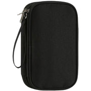 ガジェットポーチ ガジェットケース 収納ポーチ 小物入れ ケーブル イヤホン 充電器 スマホ PC周辺小物 多収納 ダブルファスナー 無地 シンプル すっきり トラベルポーチ 旅行 出張 バッグインバッグ