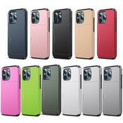 iPhoneケース iPhoneカバー スマホケース スマホカバー スライド式カード収納 背面保護 傷防止 耐衝撃性 カラバリ豊富