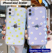 iPhoneケース iPhoneカバー スマホケース スマホカバー 背面保護 傷防止 汚れ防止 クリア 透明 花柄 英字ロゴ iPhone13 iPhone14 iPhone15 iPhone16 可愛い おしゃれ 携帯ケース スマートフォンケース アイフォンケース