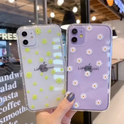 iPhoneケース iPhoneカバー スマホケース スマホカバー 背面保護 傷防止 汚れ防止 クリア 透明 花柄 英字ロゴ iPhone13 iPhone14 iPhone15 iPhone16 可愛い おしゃれ 携帯ケース スマートフォンケース アイフォンケース