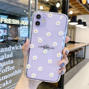 iPhoneケース iPhoneカバー スマホケース スマホカバー 背面保護 傷防止 汚れ防止 クリア 透明 花柄 英字ロゴ iPhone13 iPhone14 iPhone15 iPhone16 可愛い おしゃれ 携帯ケース スマートフォンケース アイフォンケース