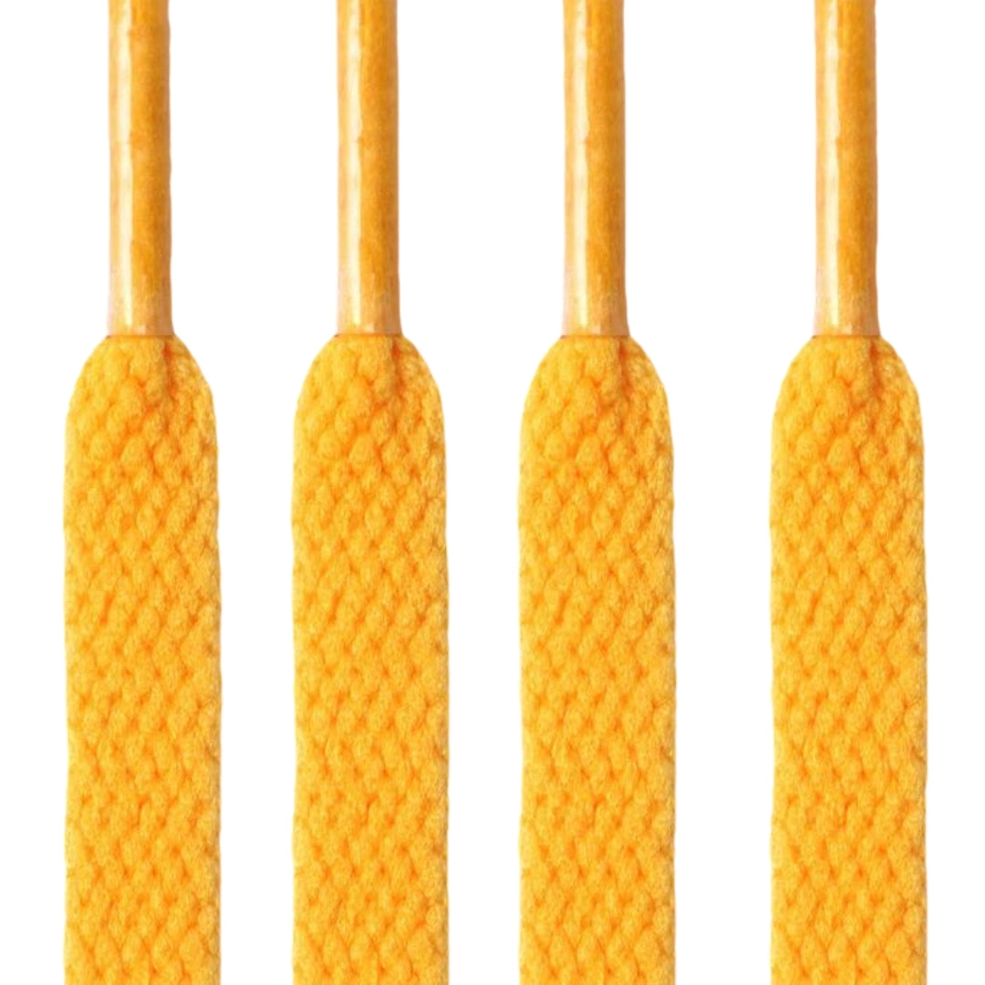靴ひも 120cm 2本セット メンズ レディース シューレース オレンジ バリエーション画像