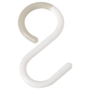 S字フック 3個セット 6個セット 収納用品 プラスチック 吊り下げ収納 見せる収納 キッチン 台所 洗面所 風呂場 バスルーム 便利 おしゃれ シンプル 黒