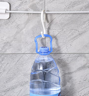 S字フック 3個セット 6個セット 収納用品 プラスチック 吊り下げ収納 見せる収納 キッチン 台所 洗面所 風呂場 バスルーム 便利 おしゃれ シンプル 黒