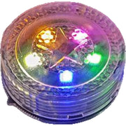 LEDドアライト 単品 カー用品 ライト ドア開閉ライト 警告灯 粘着テープ式 夜間 歩行者 自転車 衝突防止 追突防止 電池式 配線不要