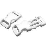 サイドリリースバックル 同色2個セット 16mm バックル 裁縫材料 ポーチ グローブ かばん 部品 留め具 パーツ ワンプッシュ
