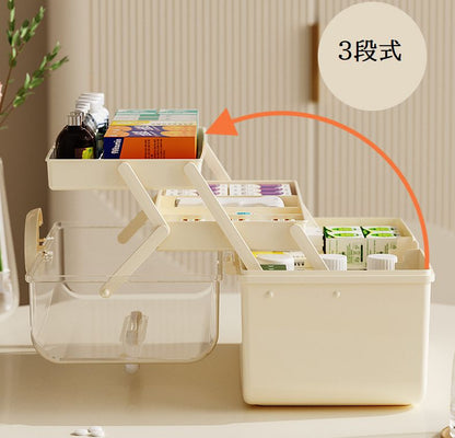 救急箱 薬箱 3段 大容量 薬入れ 薬ケース 商品画像5