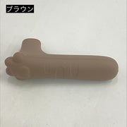 ドアノブカバー グリップクッション シリコン製 衝突防止 静電気防止 壁の傷つき防止 滑り止め 怪我防止 汚れ防止 キズ防止 レバーハンドル用 柔らかい クッション ソフト 子供安全対策 猫の手 可愛い 部屋 家具 扉 トイレ リビング