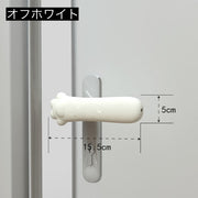 ドアノブカバー グリップクッション シリコン製 衝突防止 静電気防止 壁の傷つき防止 滑り止め 怪我防止 汚れ防止 キズ防止 レバーハンドル用 柔らかい クッション ソフト 子供安全対策 猫の手 可愛い 部屋 家具 扉 トイレ リビング