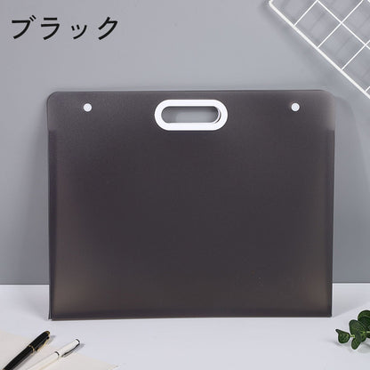 ファイルケース ドキュメントケース A3 A4 手提げ 取っ手付き 商品画像3