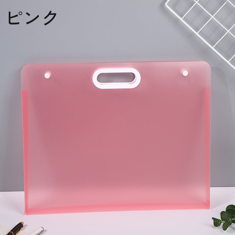 ファイルケース ドキュメントケース A3 A4 手提げ 取っ手付き 商品画像5