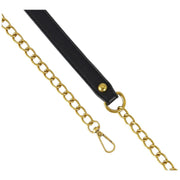ショルダーストラップ チェーン PUレザー バッグストラップ 付け替え 単品 100cm 110cm 120cm 130cm かばん用 肩ひも 交換用 カラバリ豊富 ブラック ブラウン ホワイト ベージュ