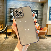 iPhone用ケース スマートフォンケース スマホ ソフトカバー 背面保護 無地 クリア 透明 シンプル おしゃれ スタイリッシュ iPhone16用 Plus用 Pro用 ProMax用 15ProMax用 アイフォン用 アイフォーン用 スマートフォンアクセサリー