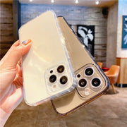 iPhone用ケース スマートフォンケース スマホ ソフトカバー 背面保護 無地 クリア 透明 シンプル おしゃれ スタイリッシュ iPhone15用 14用 Plus用 Pro用 ProMax用 13用 12用 11用 mini用 アイフォン用 アイフォーン用 スマートフォンアクセサリー