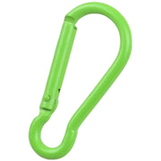 カラビナ 4個セット D型 Dリング アウトドア 登山 クライミング用品 釣り 旅行 キャンプ ロープ キーリング キーホルダー キーチェーンクリップ