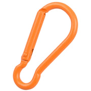 カラビナ 4個セット D型 Dリング アウトドア 登山 クライミング用品 釣り 旅行 キャンプ ロープ キーリング キーホルダー キーチェーンクリップ