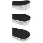 シークレットインソール 中敷き 靴用品 身長アップ 2cm 3cm 4cm 足長効果 美脚効果 メンズ レディース 男女兼用 ユニセックス 見えない バレない