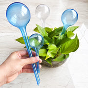 自動給水器 植木鉢用 ガーデニング用品 クリア グリーン ブルー 丸 鳥 便利グッズ シンプル かわいい