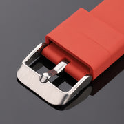 尾錠 バックル 腕時計用 交換用 20mm 22mm シルバーカラー 銀色 修理 交換 付け替え 金具 留め具 ピンバックル クラスプ 腕時計バンド