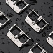尾錠 バックル 腕時計用 交換用 20mm 22mm シルバーカラー 銀色 修理 交換 付け替え 金具 留め具 ピンバックル クラスプ 腕時計バンド